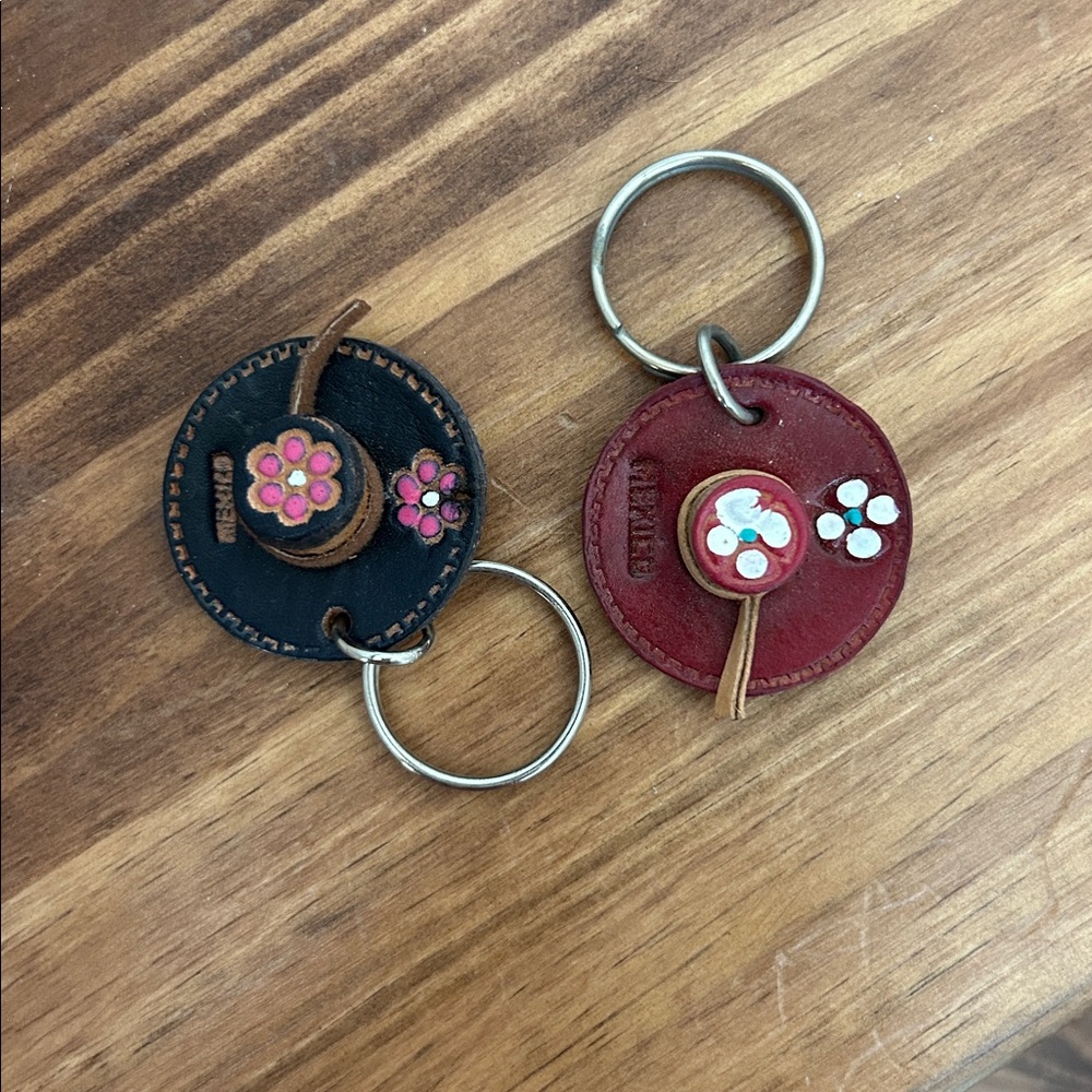 Pick 1- Leather Mexico Keychains- PICK 1 - Picture 8 of 11
